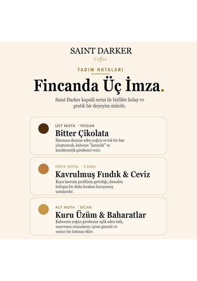 Saint Darker Eclipse Kapsül Kahve