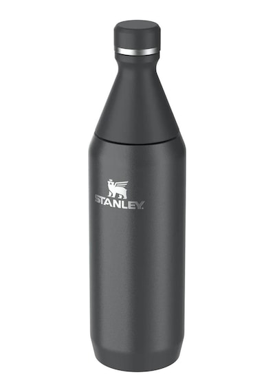 Stanley The All Day Slim Su Şişesi 0.6 Lt Black Black