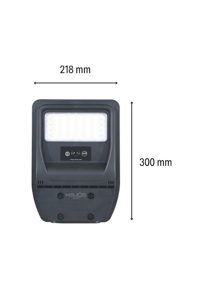 Huzur Elektrik Solar Led Sokak Armatürü 100w Ip65 Beyaz Işık