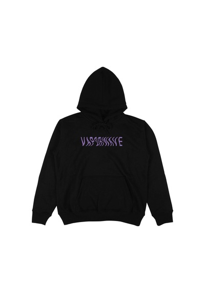 Tarzsokak Vapoawave Siyah Oversize Unisex Kapüşonlu Sweatshirt Hoodie