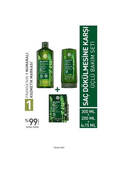 Yves Rocher Triple Care Set For Hair Loss