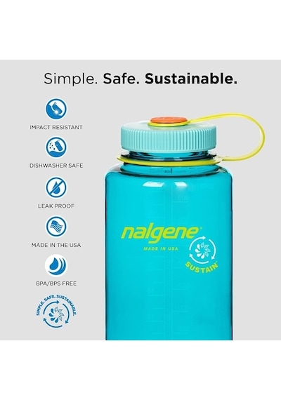 Nalgene 32 Oz Wm Sustain Suluk Matara 1 Litre Turkuaz 2020-0432