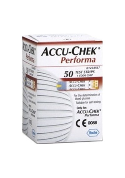 (Glikoz) Test Stribi Roche Accu-Chek Performa 50li