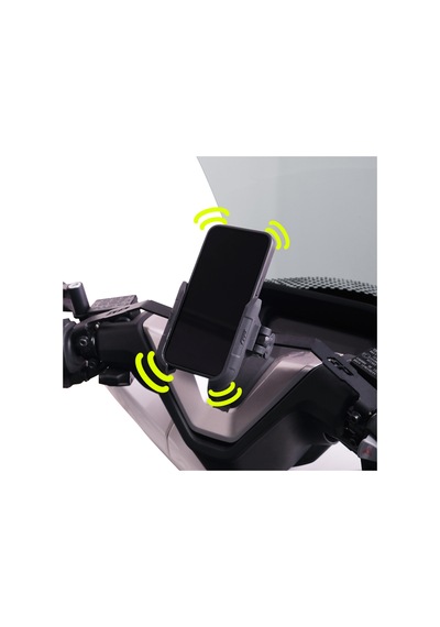 GP Kompozit TTR04 Universal Titreşim Modüllü Telefon Tutucu Siyah - Kırmızı