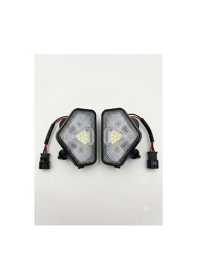Mercedes W204 Uyumlu Ayna Altı Led W176 Ayna Altı Led Beyaz Işık