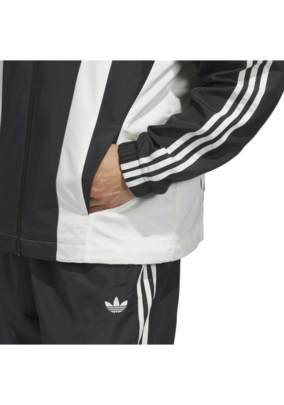 Black Adidas Originals Basketbol Rüzgarlık Mont Windbreak Jkt Jz6965 Siyah