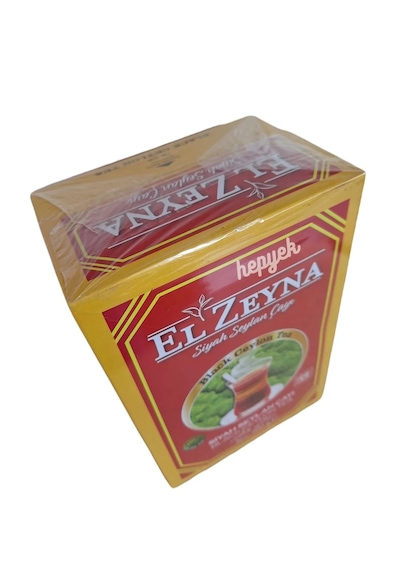 El Zeyna Siyah Seylan Çayı Barut Çay Black Ceylon Tea 2 x 900 G