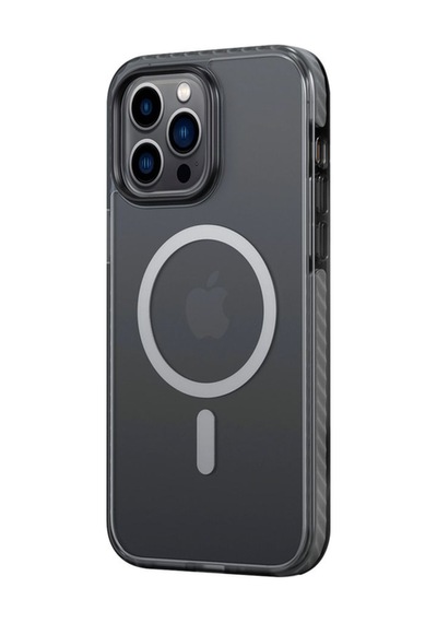 Rock Apple Uyumlu iPhone 14 Pro Kılıf Shield Serisi Magsafe Anti Shock - Siyah Siyah