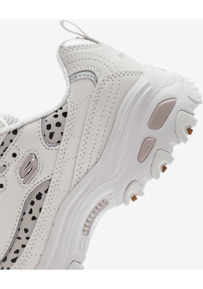 Skechers D'lites - Wildcats Kadın Beyaz Sneakers 150236 Ofpk Beyaz