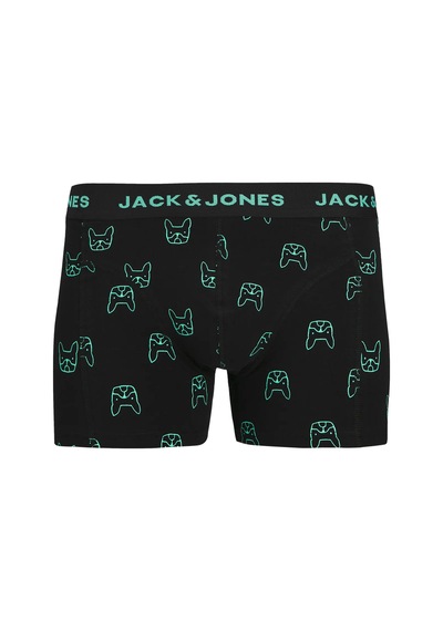 Jack & Jones Erkek Jacdenım 3'lü Boxer 12275817 Koyu Lacivert Koyu Lacivert