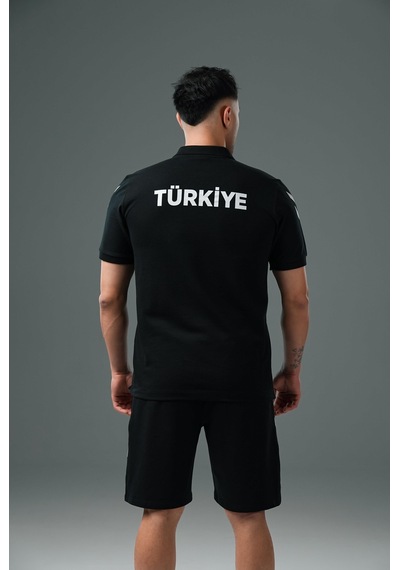 Hummel Armin Milli Takım Kamp Tişört Siyah