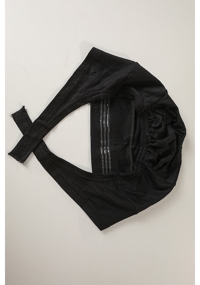 Melodi Scarf Kadın Tesettür Dikişsiz Silikonlu Kaymaz Bone Pudra Pudra