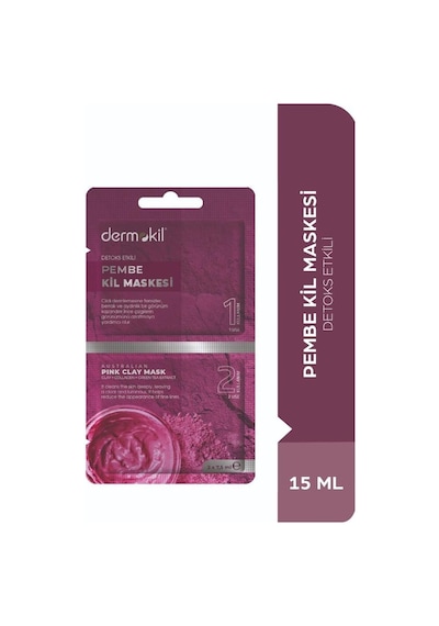 Dermokil  Etkili Pembe Kil Maskesi 15 ML