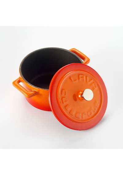 Lava Döküm Mini Tencere Folk 10 CM
