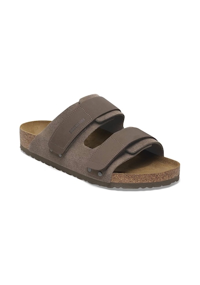 Birkenstock Ujı Nubuck Suede Terlik 1029200 1029200 Kah Kahverengi