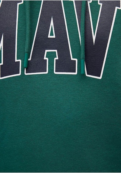 Mavi Baskılı Zümrüt Erkek Sweatshirt M067149-71874 Zümrüt