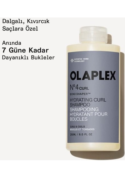 Olaplex Nº.4 Bond Shaper Hydrating Curl Şampuan 250 Ml