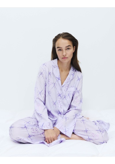 Marks & Spencer Wicked Pijama Takımı T37002262J Mor