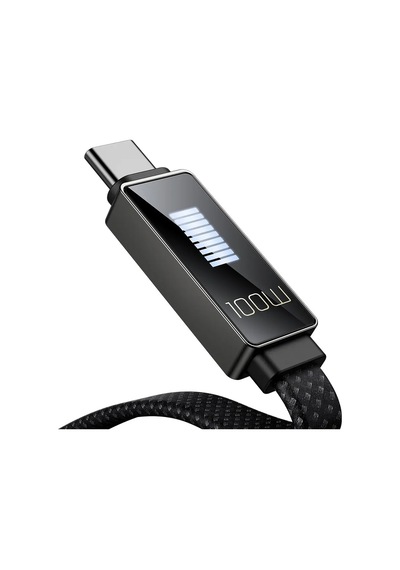 Mcdodo Ca-4980 Typec Usb 100w 6a Led Ritim Şarj Ve Data Kablo 1.2mt