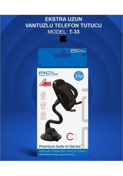Acl T-33 Araç İçi Telefon Tutucu