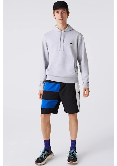Lacoste Men's Classic Fit Kapüşonlu Yaka Sweatshirt Gri