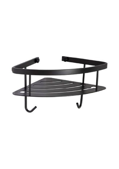Banyo Duş Raf Sistemi Siyah Renk 152x197x280 Mm Diğer