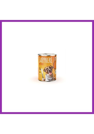 Sapphere Kümes Hayvanlı Yetişkin Köpek Konservesi 12 Adet 400 Gr Bty