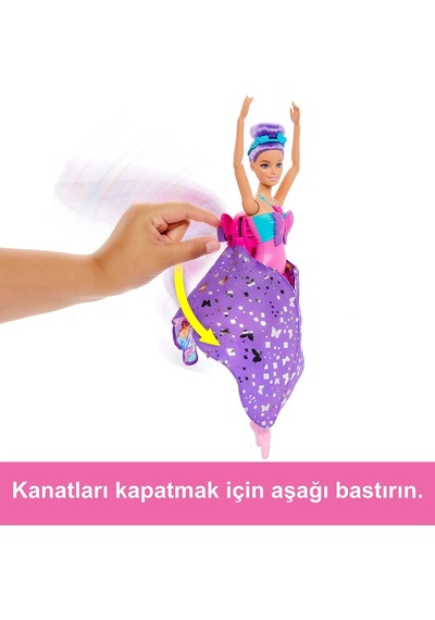 Hxj10 Barbie Kelebek Dansçı Bebek Standart