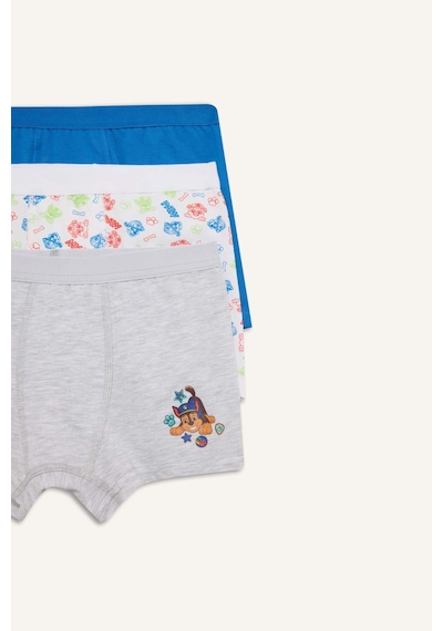 Defacto Paw Patrol Lisanslı Desenli 3lü Mavi Boxer Erkek Çocuk C2901a826spbe43 Mavi-be43