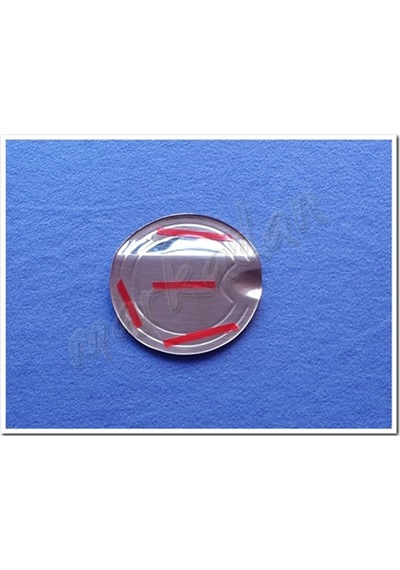 Citroen Nemo Krom Depo Kapağı 2008 Sonrası Paslanmaz  Çelik