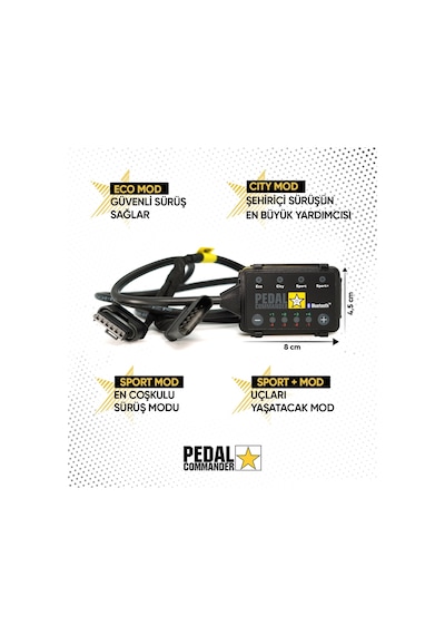 Pedal Commander - Chevrolet Captiva 2006 - 2016 Uyumlu Gaz Tepkime Cihazı