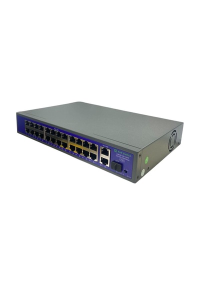 Novacom Nvc-hıf2421gbl-c 24+2+1 Port 10/100/1000 Gigabit Uplink Poe Switch