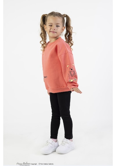 Harika Kids Kız Çocuk Orta Kalınlıkta Baskılı Örme Basic Taytlı Alt Üst Takımı Nar Çiçeği Narçiçeği Harika Kids Kız Çocuk Orta Kalınlıkta Baskılı Örme Basic Taytlı Alt Üst Takımı Nar Çiçeği Narçiçeği