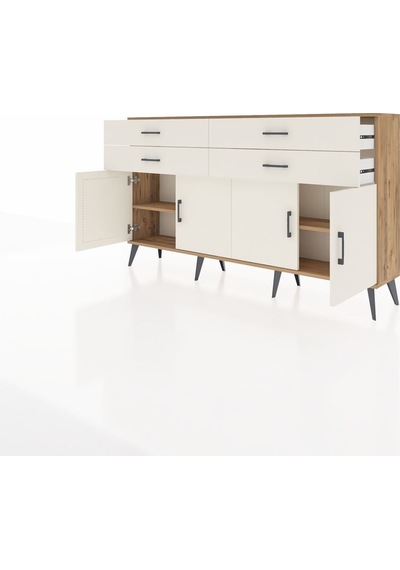 Arges Konsol 2 Raflı 4 Çekmeceli 8 Kapaklı 176x30x99 Çam-aytaşı Aytası/aytası - Atlas Çam Arges Konsol 2 Raflı 4 Çekmeceli 8 Kapaklı 176x30x99 Çam-aytaşı Aytası/aytası - Atlas Çam