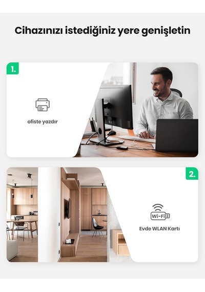 Usb 2.0 Uzatma Kablosu İle Aktif Wi-fi Amplifikatör, 5 Metre