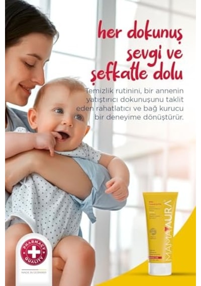 Mamaaura Baby Cleansing Milk, Yenidoğan Ve Hassas Ciltler İçin Nazik Temizleme Sütü, 200 Ml