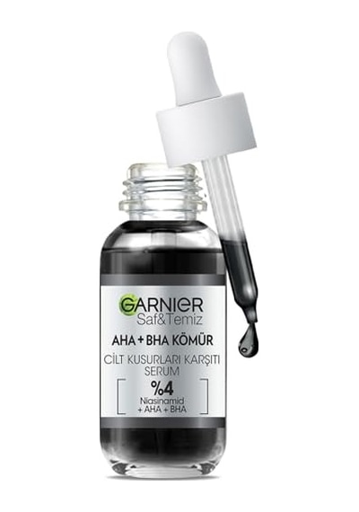 Aha+bha Cilt Kusurları Karşıtı Siyah Serum %4 Niasinamid+peeling Etkili Aha+bha 30ml