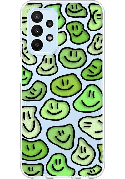 Samsung Galaxy A23 Uyumlu Şeffaf Kılıf Wallpaper 9 Tasarımlı