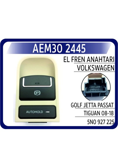 Aem El Fren Anahtarı Vw Golf/ Jetta/passat/tıguan 08- Aem30 2445 5n0927225