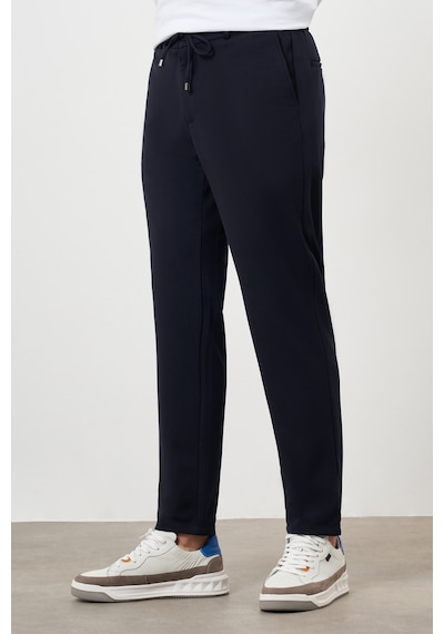 Morven Erkek Lacivert Slim Fit Jogger Pantolon Lacivert