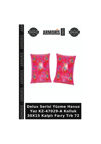 Delux Serisi Yüzme Havuz Yaz Kz-47029-a Kolluk 30x15 Kalplı Faıry Trb 72 Çok Renkli