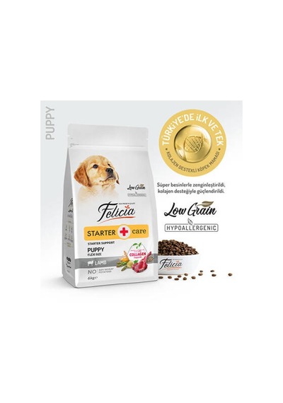 Hypoallergenic Small Mini Kuzulu Küçük Irk Düşük Tahıllı Yavru Köpek Maması 6 Kg