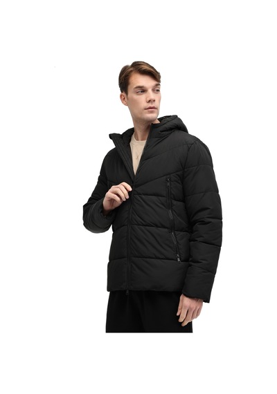 Kinetix Ml Block Coat 5pr Siyah Erkek Kısa Kaban 000000000102027804 Siyah