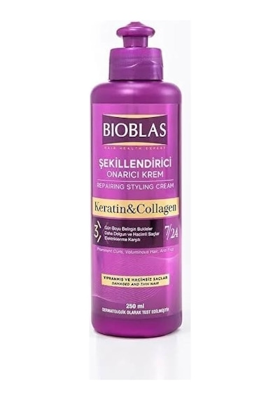 Bioblas Saç Kremi Keratin&collagen 250 Ml X 2 Adet