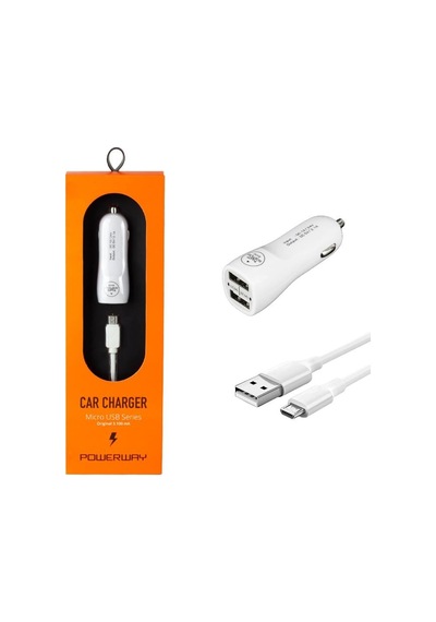 Powerway 3.1a Micro Usb Araç Çakmaklık Şarj Aleti X233