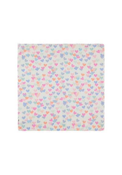 Civil Baby Kalp Empirme 75x75 Cm Battaniye - Ekru