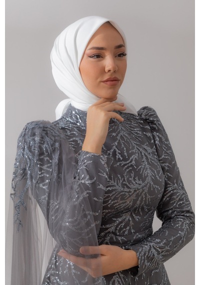 Silk Home Twill Eşarp 11343-58 Beyaz