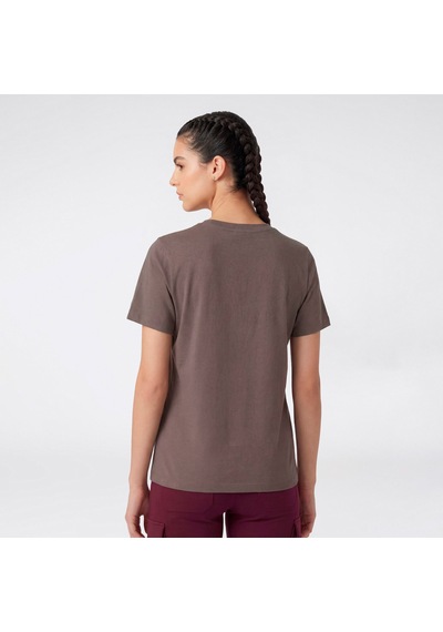 Champion Ss Regular Fit Kadın Gri T-shirt 118382 2800153