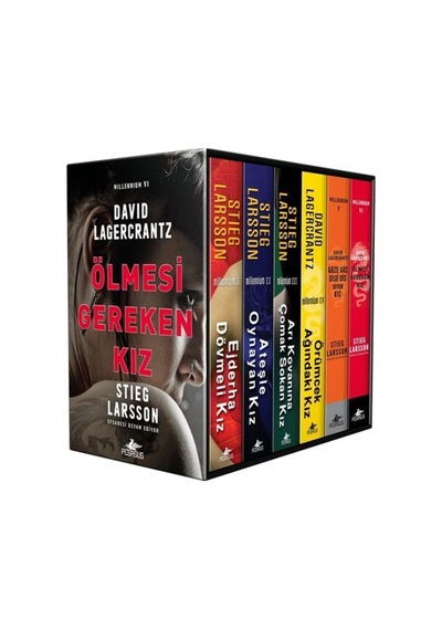 Millennium Serisi Kutulu Özel Set 6 Kitap