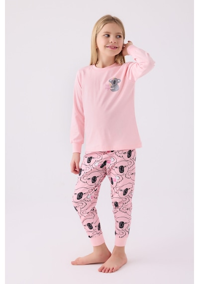 Rolypoly Kız Çocuk Pembe Pijama Takımı Rp3491-c-v2 Pembe